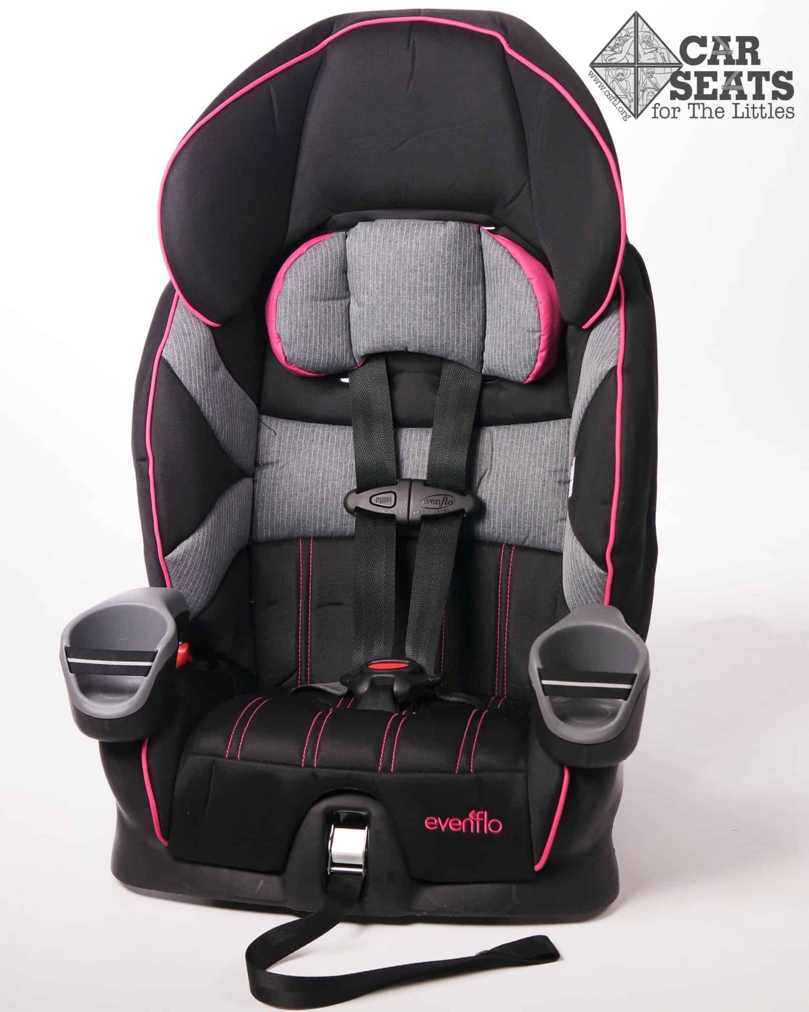 How do you find an Evenflo car seat manual?