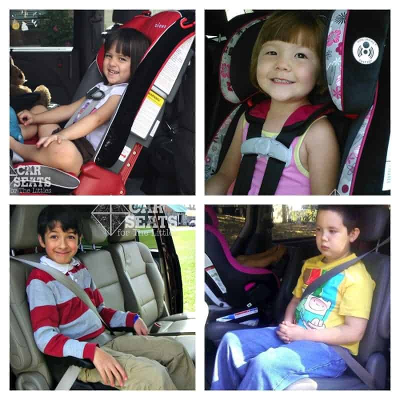 child car seat stages
