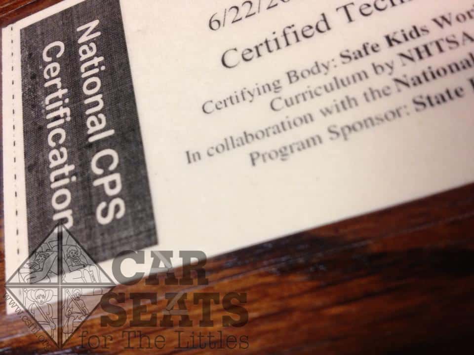 All CPST have a certification number