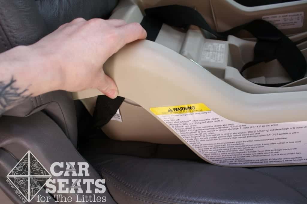 Car Seat Basics: Vehicle Seat Belts - Car Seats For The Littles