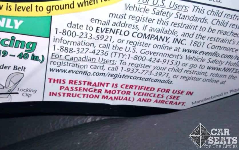 Evenflo SureRide/Titan 65 Review Car Seats For The Littles