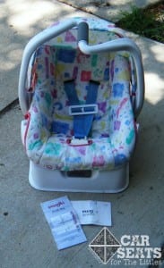 Expired Evenflo Infant Seat