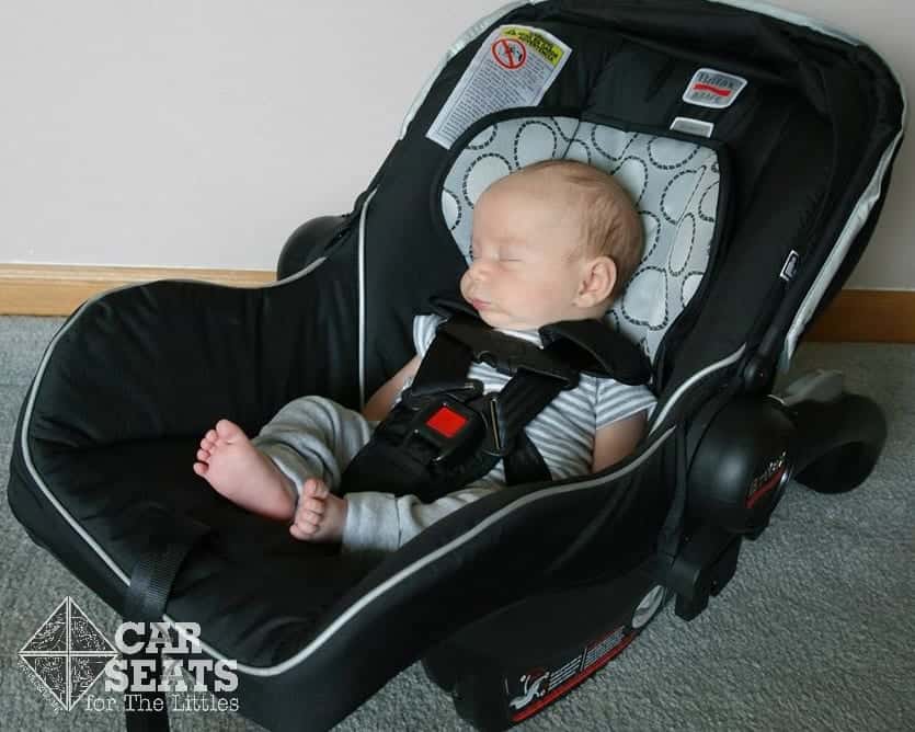 Britax B Safe Review Car Seats For The Littles - Britax B Safe Car Seat Harness Adjustment