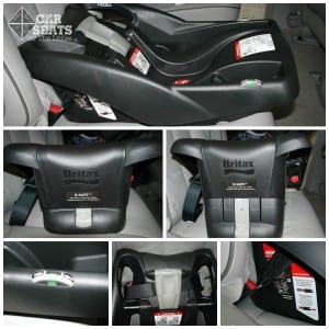 Britax B-Safe features on the base
