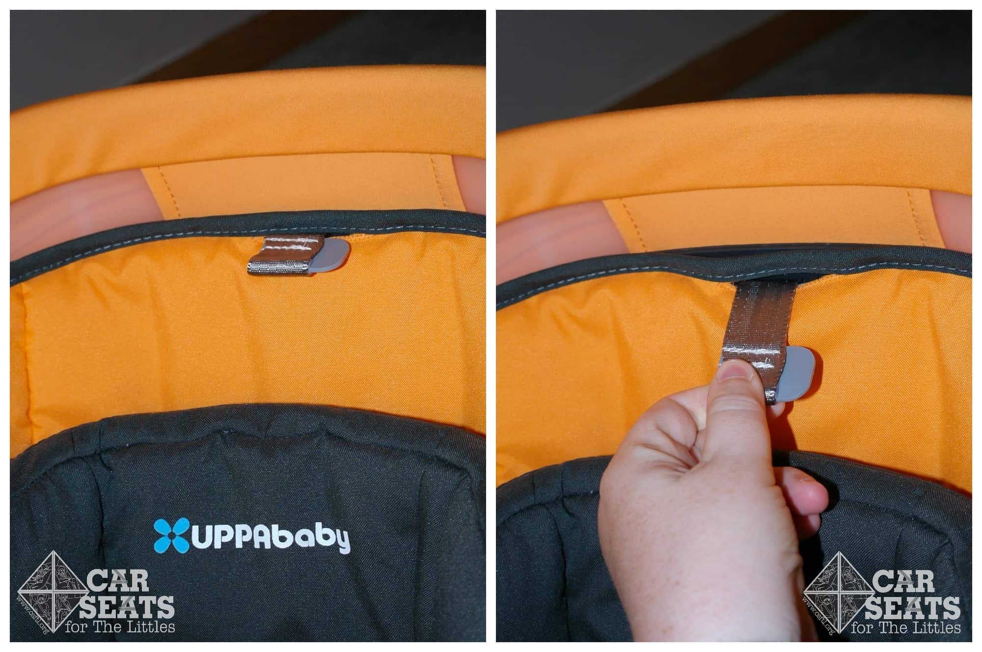 Uppababy mesa car hot sale seat head support