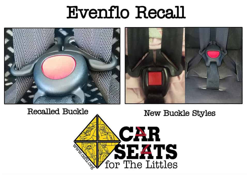 Evenflo Replacement Buckles