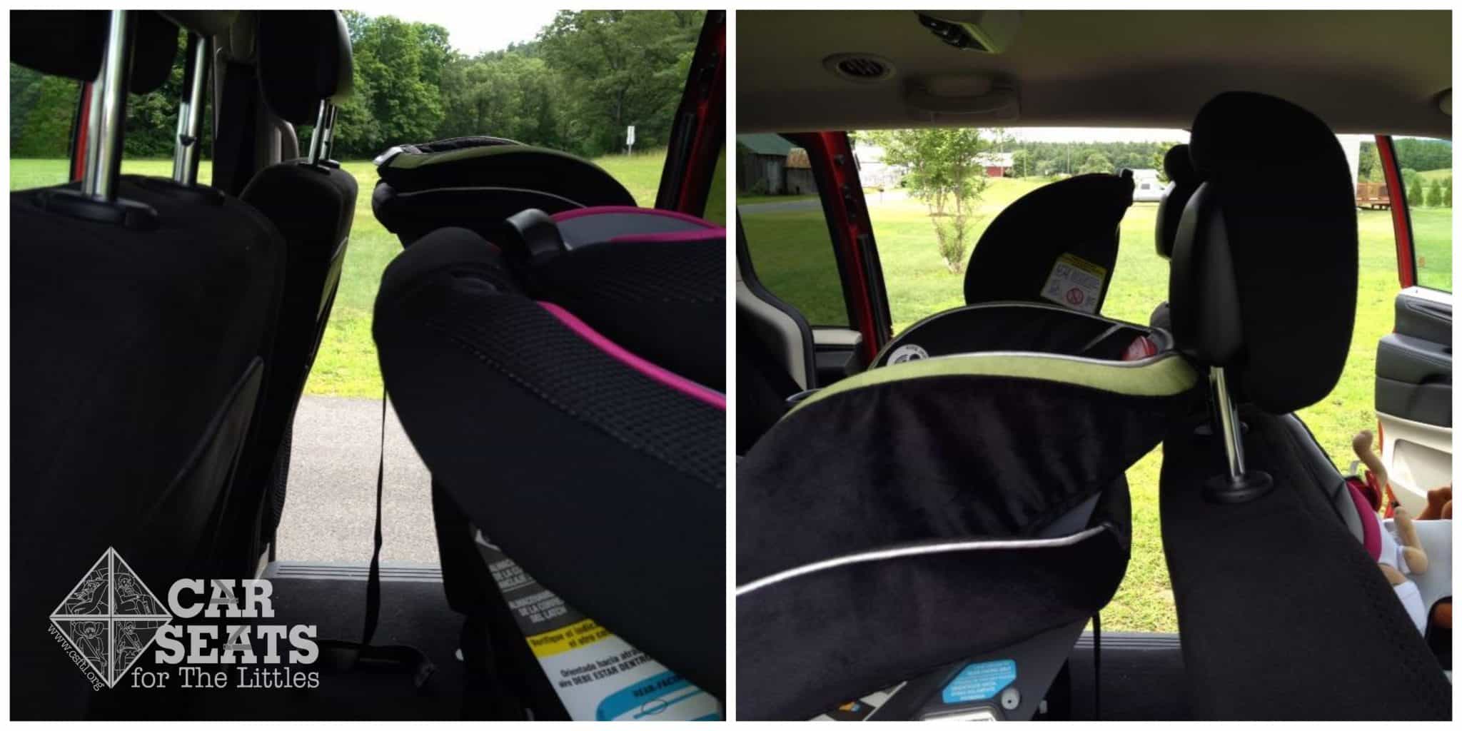 Graco 4Ever rear facing room comparison with Graco My Size