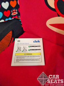 Read your car seat manual!