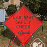 Car seat check sign