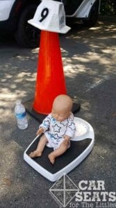 Scales are often available at car seat check events