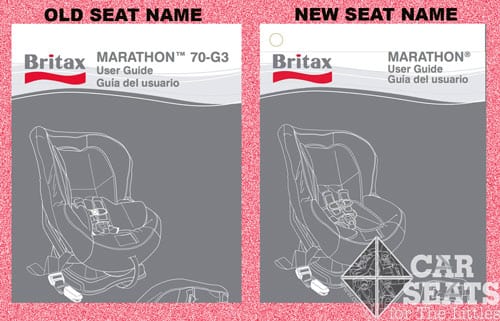 Seat names are changing after changes to NHTSA testing requirements