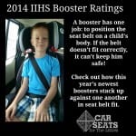 2014 IIHS Booster Ratings