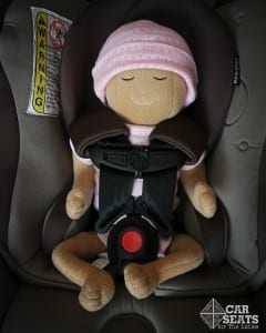 Maxi-Cosi Pria 70 with TinyFit: Preemie doll, 4 pounds, 17"