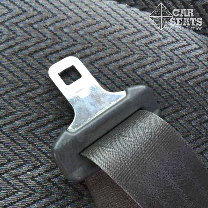 seat belt latch cover