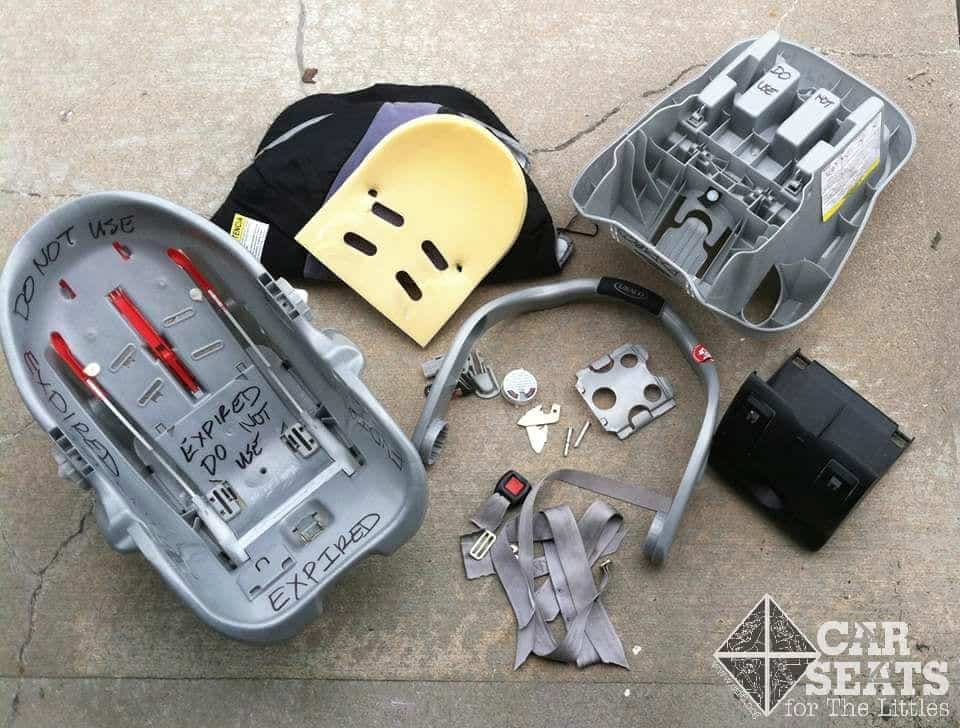 Car Seat Basics Disposing of Unusable Car Seats Car Seats For The