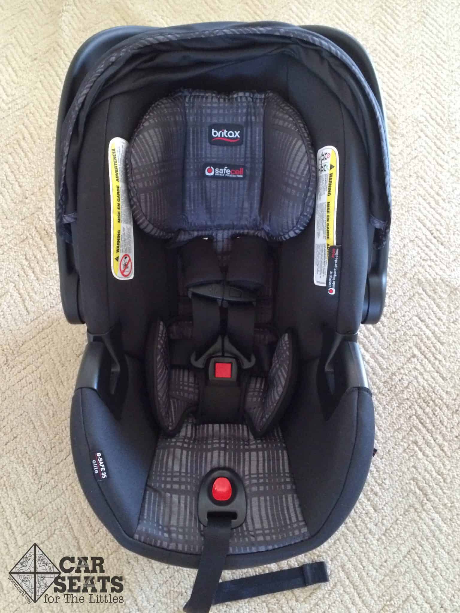 Britax B Safe 35 07-2023 35 Elite Baby Infant Car Seat Restrain Extra Base Exp 