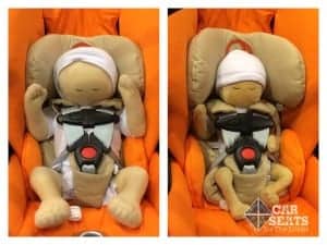 Cybex Cloud-Q with our newborn and preemie Huggable Images dolls
