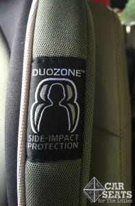 Chicco KidFit features DuoZone Side-Impact Protection