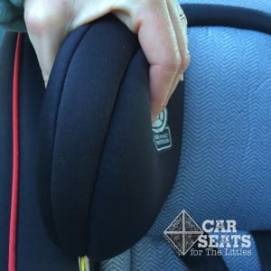 Cosco Easy Elite: padded headrest