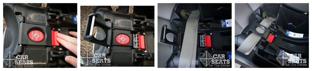 Baby Trend Secure Snap Gear 32 seat belt installation