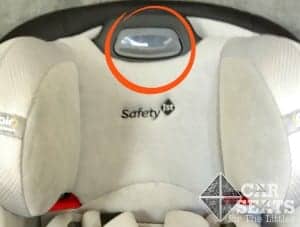 Safety 1st Grow and Go Ex Air adjustable headrestraint/harness position
