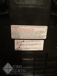 This seat is NOT approved for aircraft, with the sticker stating that on the back of the booster. 