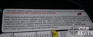 Kiddy Cruiserfix Pro FAA Label