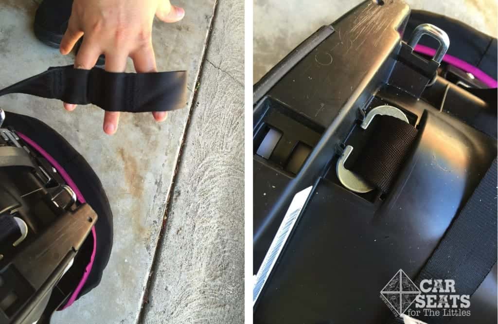 Adjusting The Harness Strap Length On Graco Rear Facing Only Car Seats