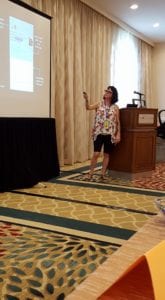 Laurel presenting at KIM 2016