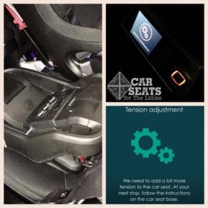 4moms Self-Installing Car Seat tension error
