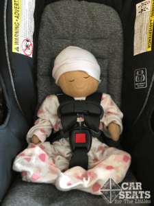 Graco SnugRide SnugLock 35 DLX Preemie Doll fit without inserts