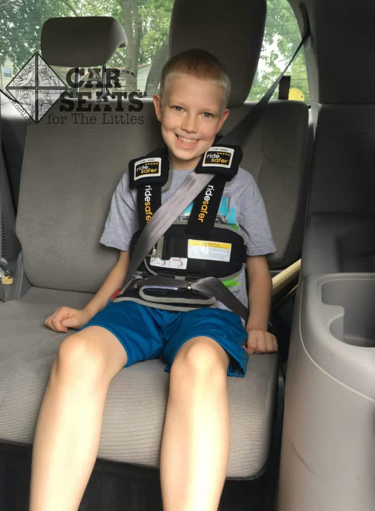 RideSafer Delight Travel Vest Review - Car Seats For The Littles