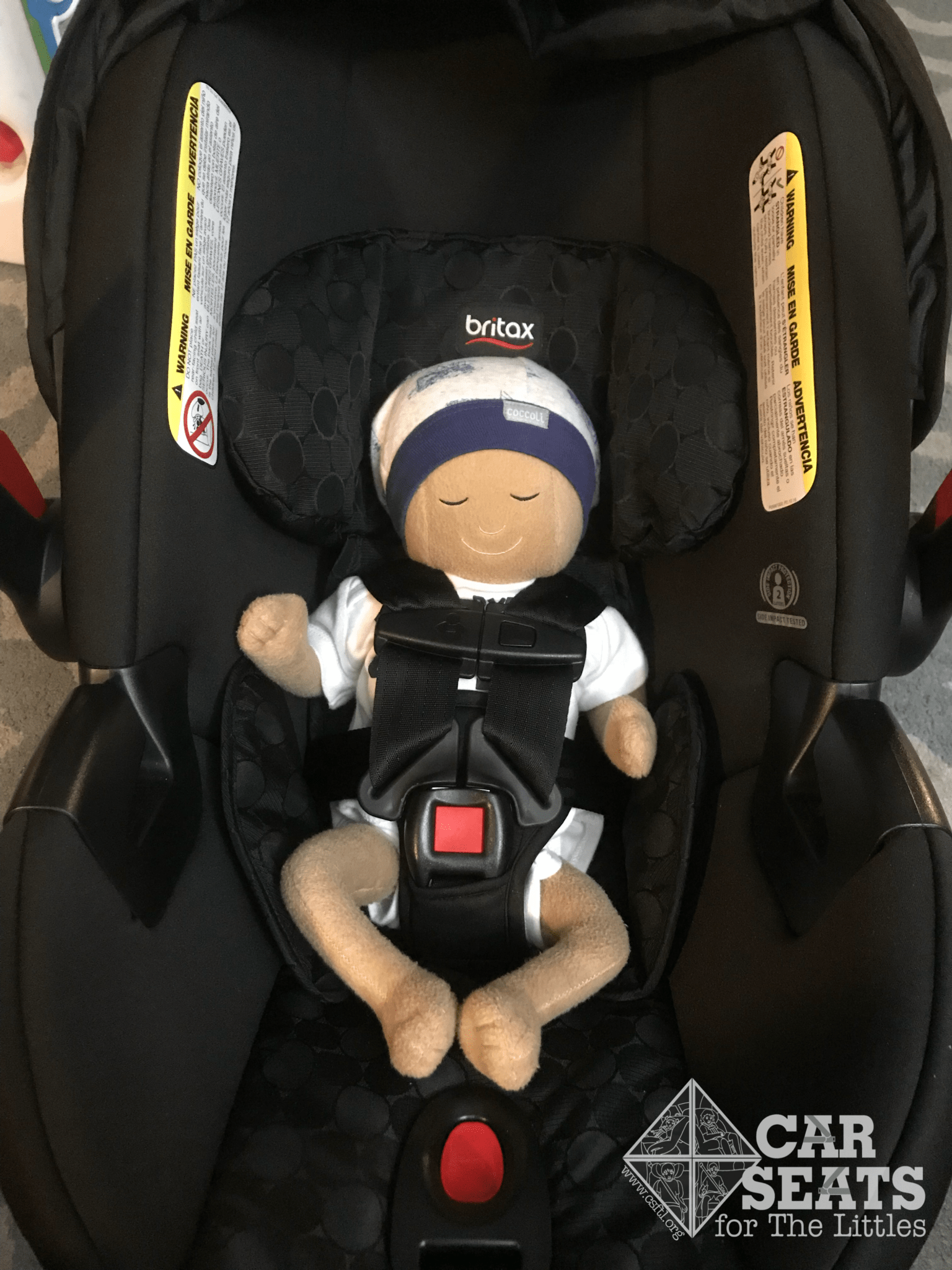 Britax Endeavours infant Car Seat Harness part Clip Buckle chest baby Black Chil 