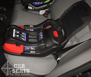 Britax Endeavous Seat belt installation