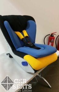 The conference also included a chance to see some car seats!