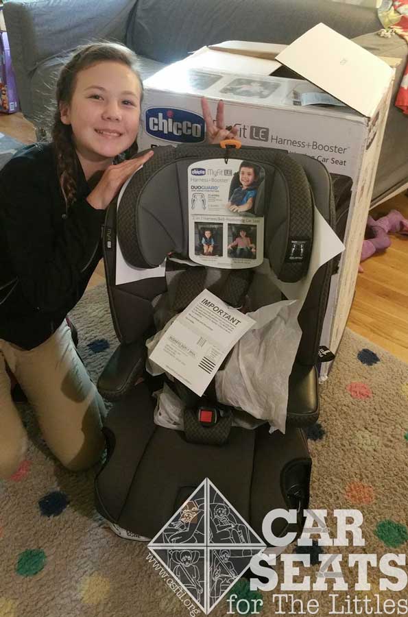 Booster Child Safety Baby Car Seat Fathom NEW 2018 Chicco MyFit Harness 