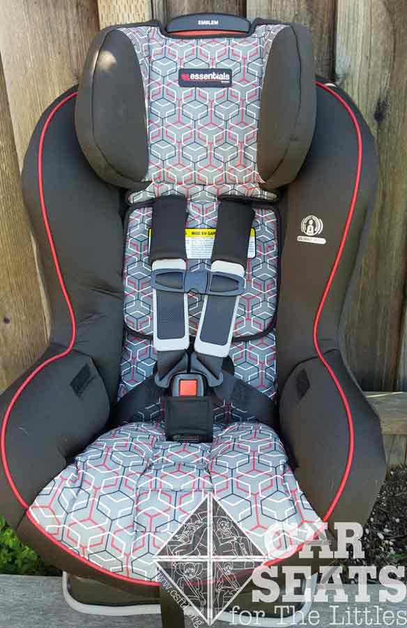 Essentials By Britax Emblem And Allegiance Convertible Car Seats Review For The Littles - How To Put The Cover Back On A Britax Marathon Car Seat