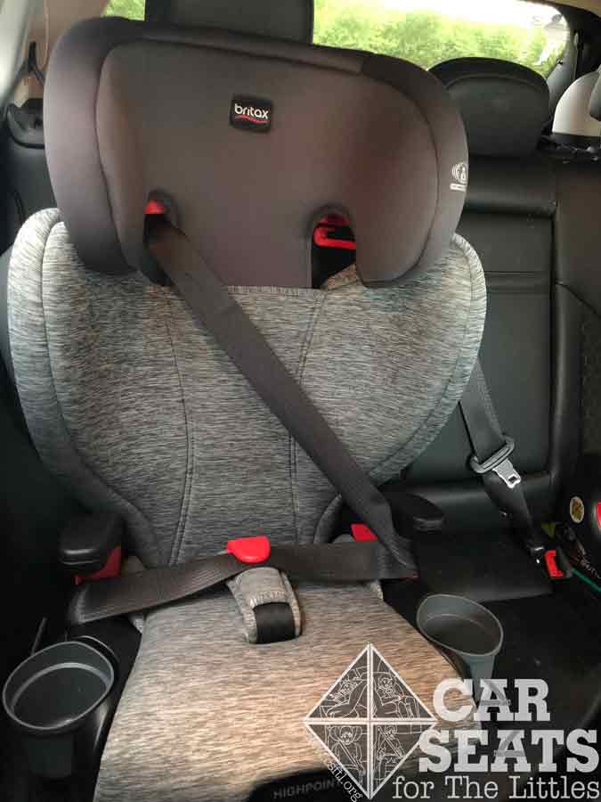 Britax Highpoint Booster Seat Review, How To Take The Back Off A Britax Booster Seat