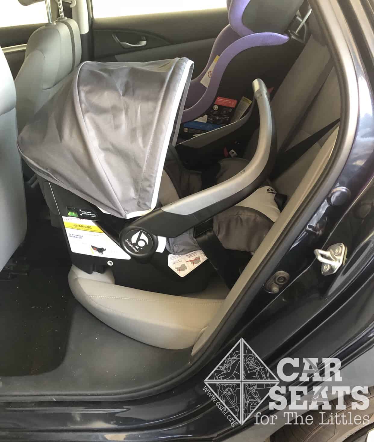 installing baby trend car seat
