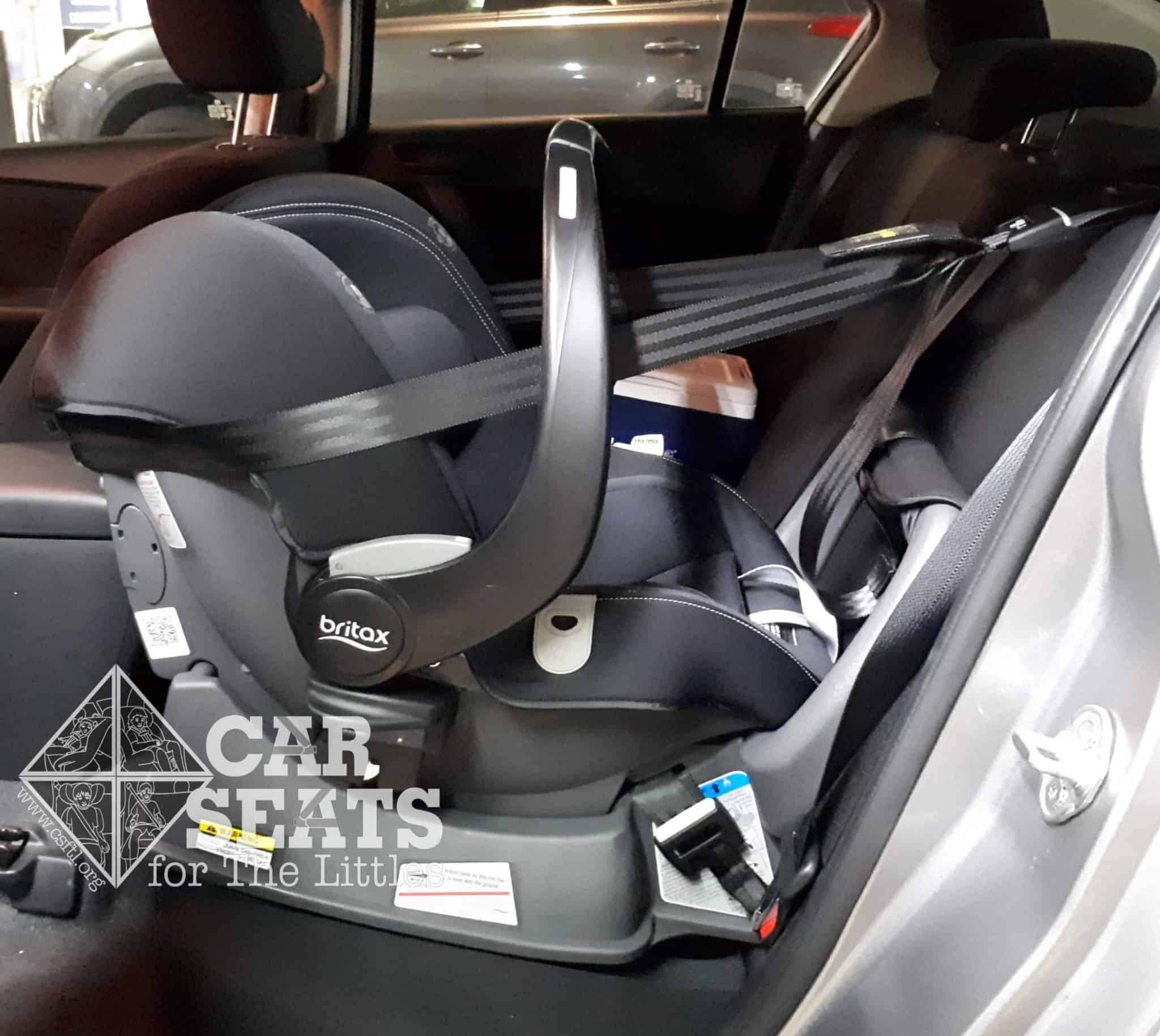 isofix car seat without top tether