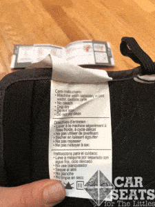 Graco Turbo Go cleaning instructions