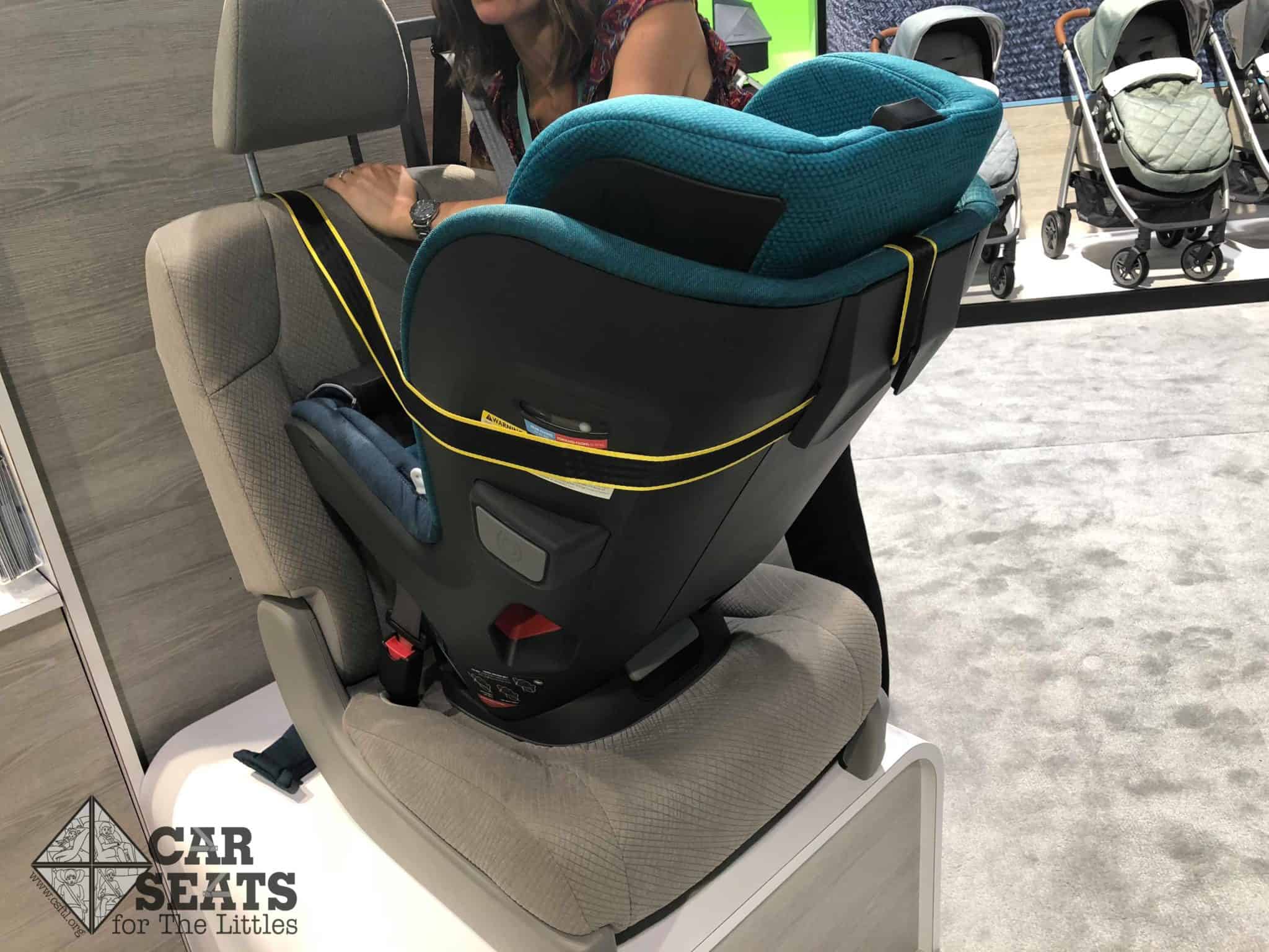 isofix car seat without top tether
