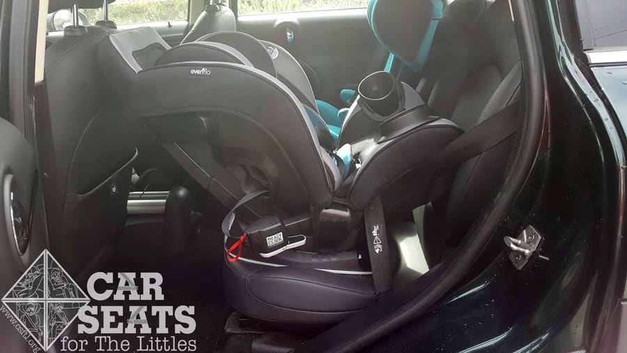 Evenflo Everystage Review Car Seats For The Littles - How To Recline Evenflo Car Seat Front Facing