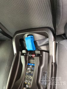 European NUNA Pipa Lite LX seatbelt install