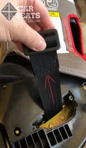 Diono radian 3RXT - harness strap removal