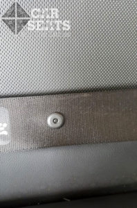 Vehicle Seat Belt Convenience Button