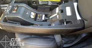 Evenflo SecureMax vehicle seat belt installation