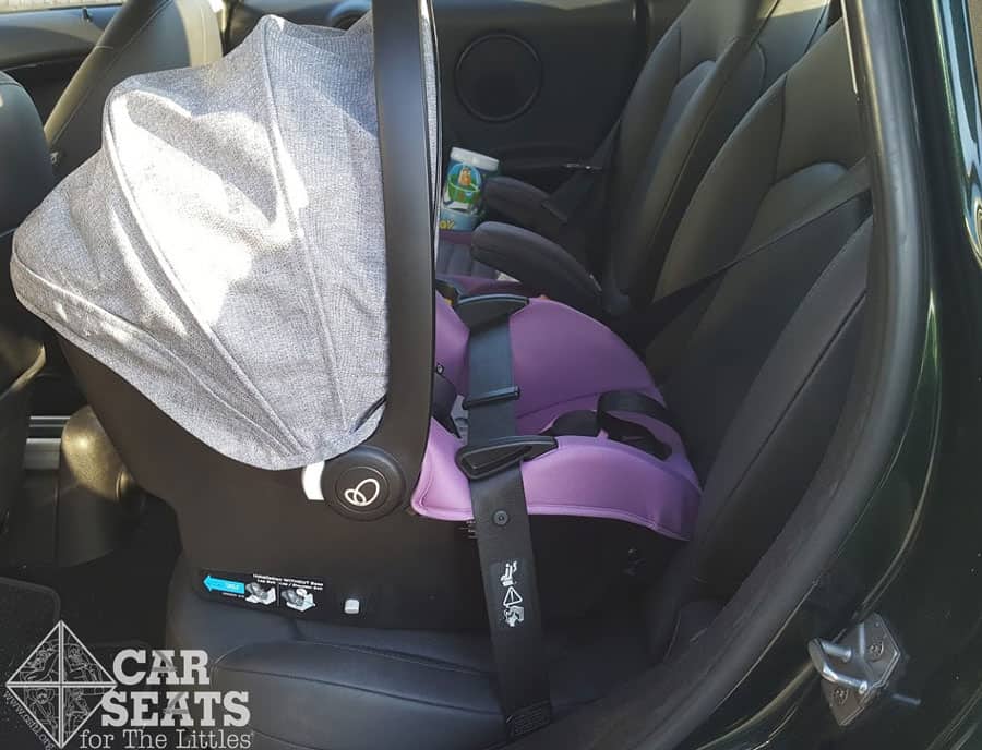 Evenflo Securemax Gold Rear Facing Only Car Seat Review Seats For The Littles - Evenflo Car Seat Canopy Removal