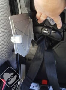 Graco 4Ever harness storage