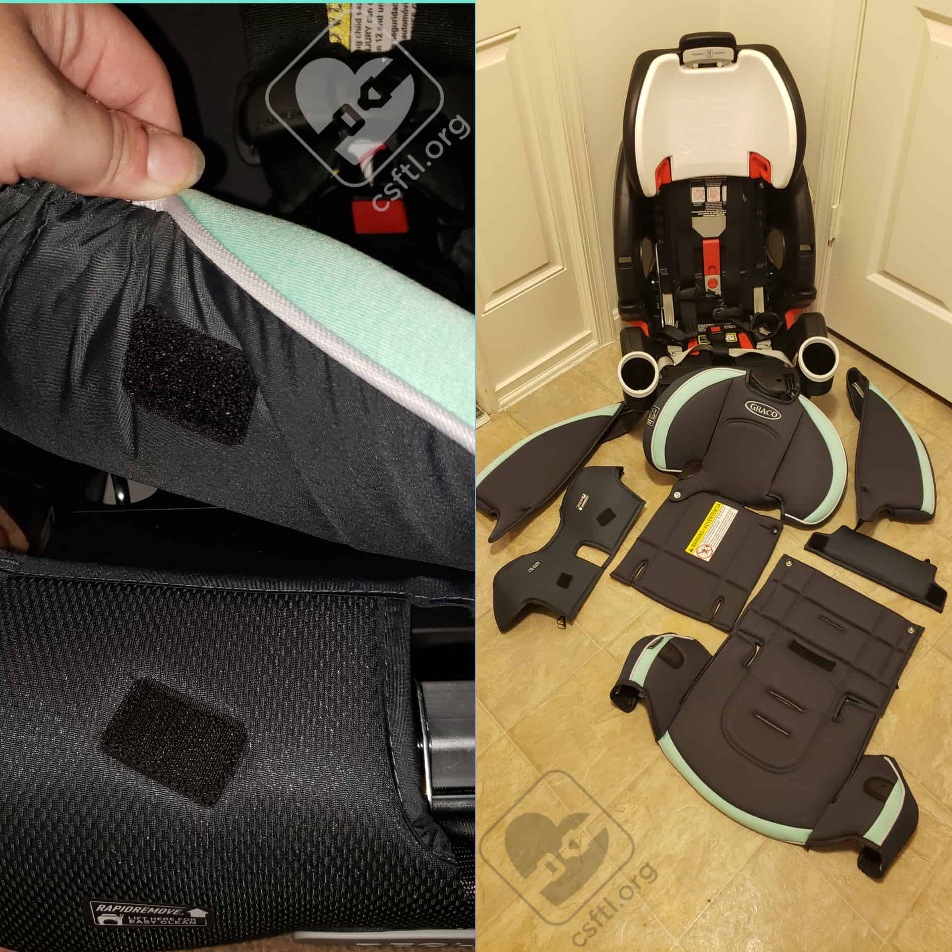 car seat cover for graco 4ever
